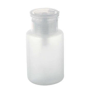  3x150 мл лак для ногтей и макияжа Пластиковый насос-дозатор для снятия флакона белого цвета