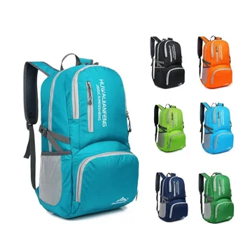  Походный рюкзак на открытом воздухе, портативная складная дорожная сумка для хранения, Водоотталкивающий рюкзак для бега, плавания, спортивный рюкзак