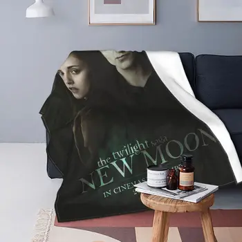  Одеяла Twilight Saga New Moon из флиса Весна / осень Эдвард Белла Легкое тонкое одеяло для дивана Одеяло для спальни