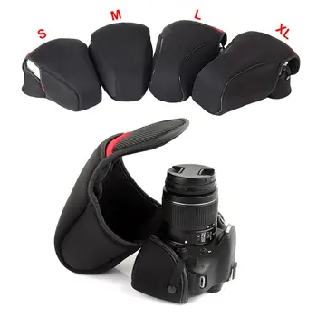  Неопреновый водонепроницаемый чехол для камеры, многофункциональная портативная сумка для камеры, удобная защитная упаковка для аксессуаров для камеры