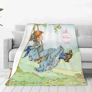  Аксессуары Sarah Kay Merch Мультяшное одеяло для качелей Cute Country Life Пледы Relax Мягкие для постельных принадлежностей в спальне