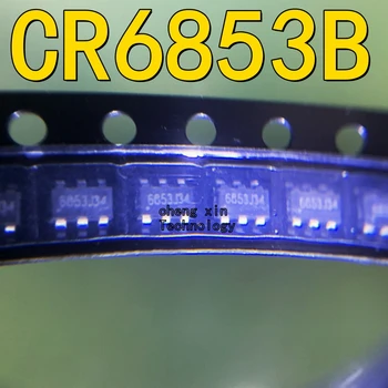  CR6853B 5ШТ 50шт Новая и оригинальная шелкография: 6853J34 6853P15 SOT-23-6L CR6853 Контроллеры переменного-постоянного тока и регуляторы