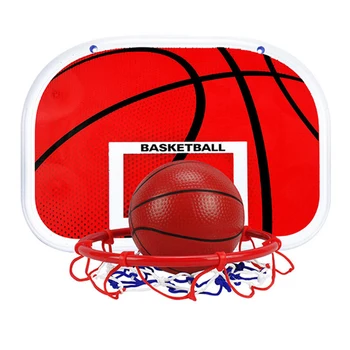  Детский Подвесной Набор С Регулируемой высотой Портативный Набор спортивных игрушек для помещений Баскетбольная Система