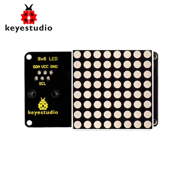  Keyestudio Easy Plug RJ11 8*8 светодиодный матричный модуль с интерфейсом 180 градусов для Arduino STEM
