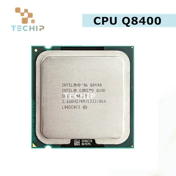  100% Оригинальный процессор Intel Core2 QUAD Q8400 Q8400 2.66 ГГц/LGA775 CPU
