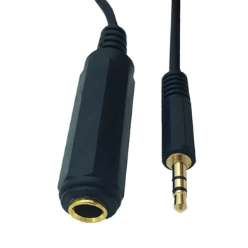  Удлинительный кабель-адаптер 3,5 мм от штекера до 6,35 мм от розетки для челночного устройства 3,5 мм/6,5 мм