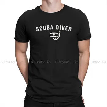  Футболка для подводного плавания с аквалангом, Homme, Мужские футболки, 4XL, 5XL, 6XL, футболка из 100% хлопка