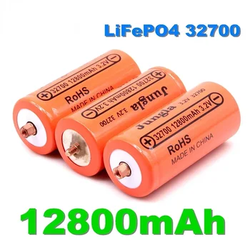  100% Оригинальная Аккумуляторная Батарея lifepo4 32700 12800 мАч 3,2 В Профессиональная Литий-Железо-Фосфатная Аккумуляторная Батарея с винтом