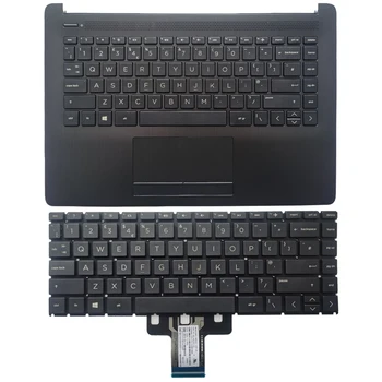  НОВАЯ клавиатура для ноутбука HP 14-CM 14T-CM000 14-CK0001TU 14q-cs0000TU UKkeyboard/Верхняя крышка Подставки для рук с Верхним регистром