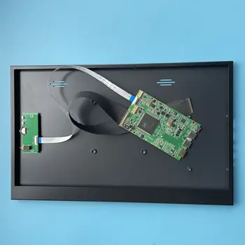  Плата контроллера 4K LCD, совместимая с Mini HDMI, EDP type-C, универсальный комплект для светодиодной панели экрана + задняя крышка корпуса из металлического сплава
