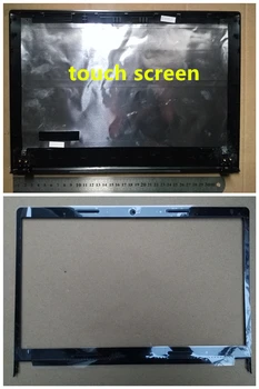  Новый верхний чехол для ноутбука с ЖК-дисплеем задняя крышка и ЖК-дисплей передняя панель для Lenovo S410 S410P Номер детали 41.4L101.001 сенсорный экран