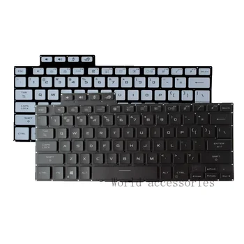  Англо-американская клавиатура для ASUS ROG Zephyrus G15 GA503 GA503Q GA503QR GA503QS G16 GU603 с подсветкой