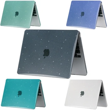  Крышка Матовая защитная оболочка звездообразного типа зеленая фиолетовая черная прозрачная Для Apple Macbook Air 13 Pro 11 12 13 15 16 Дюймов A2779 A2780
