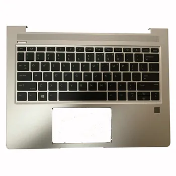  Новая Оригинальная Подставка для рук для HP Probook 13 430 G6 Верхняя крышка с американской клавиатурой без подсветки L44547-001 US Sliver