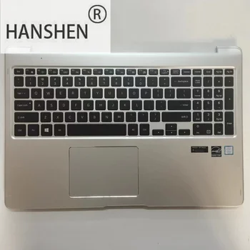  HANSHEN American для Samsung 740U5L NP740U5L Клавиатура Ноутбука С Каймой Верхний Чехол Подставка для рук Верхний Чехол Подсветка C Case