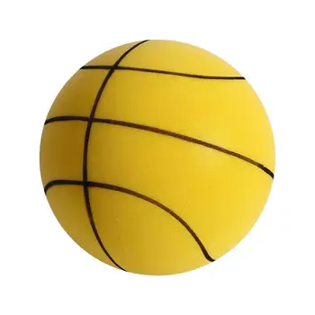  Уличные баскетбольные мячи Для детей и молодежи, бесшумный тренировочный мяч в помещении, мягкий надувной спортивный мяч, детский тренировочный мяч для похлопывания в помещении для детей