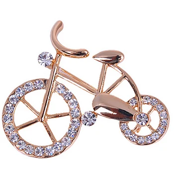  Женская брошь-булавка Модная Велосипедная пряжка Велосипедные Нагрудные Цветочные Подарочные Броши-булавки