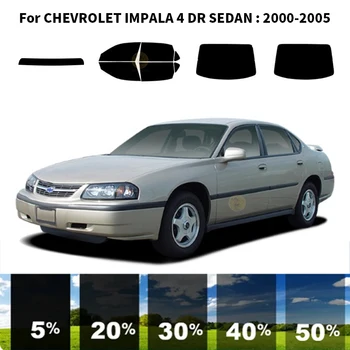  Предварительно Обработанная нанокерамика car UV Window Tint Kit Автомобильная Оконная Пленка Для CHEVROLET IMPALA 4 DR СЕДАН 2000-2005