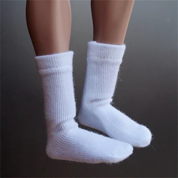  Модель белых спортивных носков Soldier в масштабе 1/6 для 12-дюймовой куклы с мужской и женской фигурой