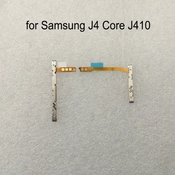  Для Samsung Galaxy J4 Core SM-J410F J410F J410 Оригинальный корпус телефона Новая кнопка включения выключения громкости Боковая клавиша Гибкий кабель