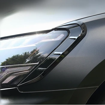 Новый продукт 2ШТ ABS Пианино Черная фара Боковые спортивные воздушные украшения Автомобильные Аксессуары для Audi A3 8Y 2020 2021