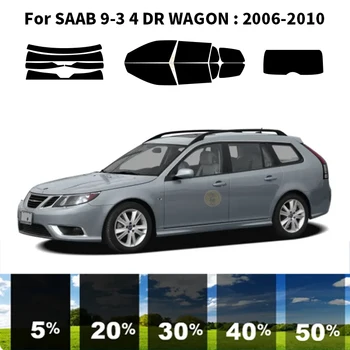  Набор для УФ-тонировки автомобильных окон из нанокерамики Автомобильная пленка для окон SAAB 9-3 4 DR WAGON 2006-2010