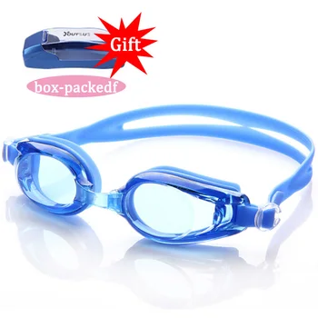  Очки для плавания При близорукости, Профессиональные очки для плавания с защитой от запотевания и ультрафиолета, Мужские и женские очки для плавания с силиконовыми диоптриями, Спортивные очки для плавания.