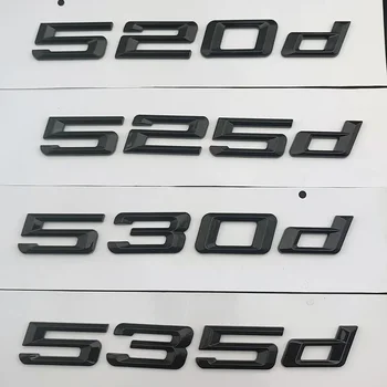  3D ABS Автомобильные Буквы Эмблема Багажника Значок Логотип Наклейка Для BMW E60 530d 530i 520d F10 520i E39 535d 535i 540i 525d F11 Аксессуары
