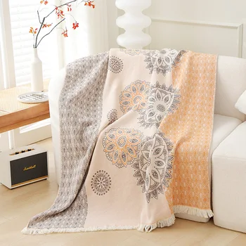  Модули пикник одеяло с кисточкой хлопок ткань для отдыха одеяла трикотажные бросить одеяла для кровати диван кемпинг коврики Туристические коврики