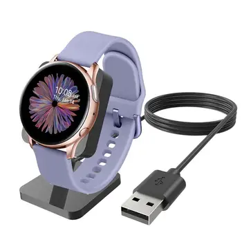  USB-кабель для зарядного устройства Samsung Watch 5Pro 5 4 3 Провод для беспроводной зарядки смарт-часов, подставка для зарядки смарт-часов, Аксессуары для смарт-часов