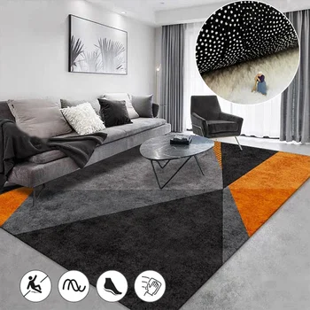  Скандинавский геометрический коврик для гостиной большой площади, декор для спальни, прочный ковер, Мягкие ковры для гостиной, коврик для входной двери Alfombra