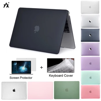  Чехол для ноутбука Macbook Air 13 Case M1 Chip Pro 13 2023 M2 Air 13,6 15 Funda для Macbook Pro 14 case 2023 M3 Pro 16 shell