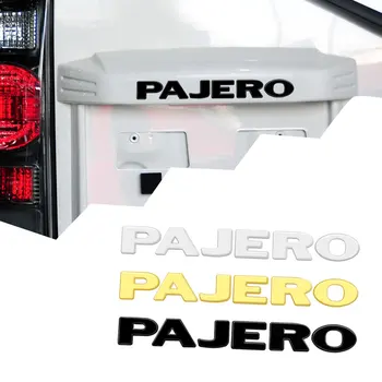  3D Металлическая эмблема в виде буквы для стайлинга автомобилей, наклейка на задний багажник, передний капот, значок для украшения автомобиля Pajero с логотипом V31, V32, V33, V43