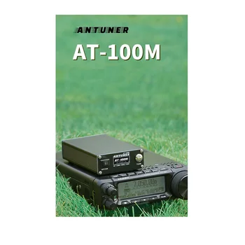  Универсальный 1,8 МГц-30 МГц ATU-100 ATU-100M 100 Вт QRP Антенна Автоматический Тюнер + Измеритель КСВ 2 в 1 для КВ Радио USDX G1M FT-818 817