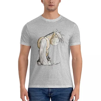  брендовая мужская хлопчатобумажная футболка с забавными лошадьми из норвежских фьордов - подарок, футболка свободного кроя, футболки для мальчиков с аниме