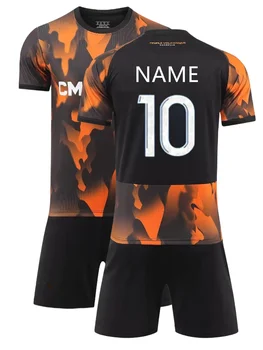  НОВЫЙ мальчик девочка AUBAMEYANG Fans Edition регби Футбольная рубашка Тренировочная одежда мужские и детские игровые Майки комплекты для отдыха Спортивный рукав Unif