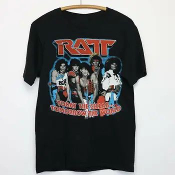  Винтажная футболка RATT 1984 OUT OF THE CELLAR T0UR 80-х годов V163