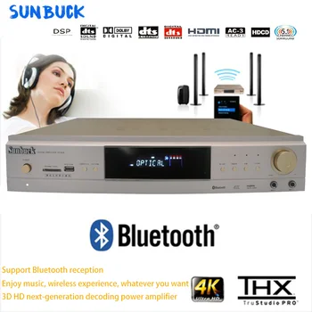  Sunbuck DTS стерео следующего поколения Dolby Bluetooth 5.0 декодирование звука без потерь HiFi 2000 Вт 5.1 Усилитель звука для Домашнего кинотеатра Аудио