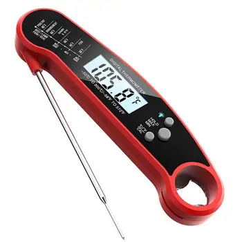  Термометр для мяса с мгновенным считыванием показаний с зондом для быстрого приготовления, точный Водонепроницаемый Цифровой термометр для приготовления пищи, барбекю и выпечки на кухне