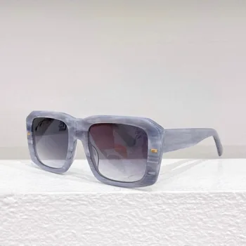  Ацетатные Женские солнцезащитные очки Роскошного дизайнерского бренда в большой квадратной оправе, Модные Поляризованные солнцезащитные очки UV400, Женские солнцезащитные очки с оттенками