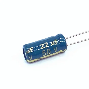  10 шт./лот алюминиевый электролитический конденсатор 50 В 22 МКФ размером 5*11 22 МКФ 20%