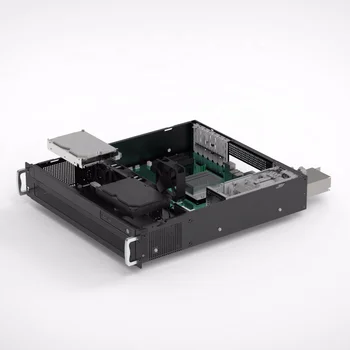  Масштабируемый сервер семейства Xeon с процессором E5-2600 v4+/v3 для установки в стойку 2U, Поддерживающий 10 * SATA3 + 8 DIMM До 1 ТБ 3DS ECC LRDIMM