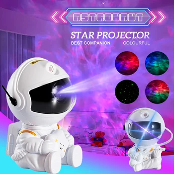  Звездный Проектор Galaxy Night LED Light Космический проектор Астронавта Starry Nebula Потолочный светильник для спальни Домашний Декоративный подарок для детей