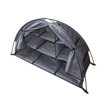 Палатка для хранения на открытом воздухе Водонепроницаемый Компактный и портативный Походный Шкаф для хранения Палатка с 9 полками