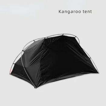  Палатка для сна на открытом воздухе для 2 человек Кемпинг Однослойная Москитная сетка Легкая Портативная Пляжная Велосипедная Походная палатка Кенгуру