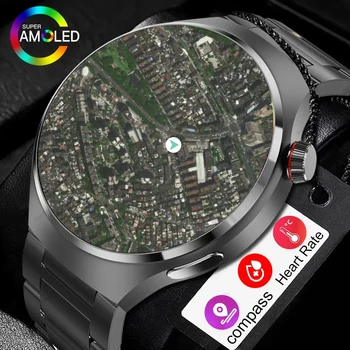 2023 Новинка Для Huawei Smart Watch Мужские Оригинальные GT4 Pro 454*454HD Экран Частота Сердечных Сокращений Bluetooth Вызов IP68 Водонепроницаемые NFC Умные Часы